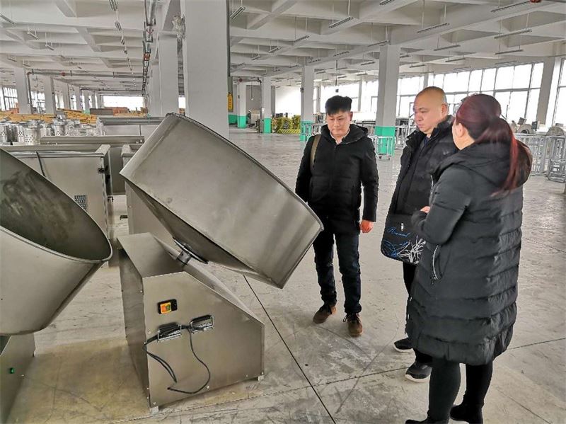 郑州李总再次光临许昌不朽情缘MG-中国官方网站订购汤圆机