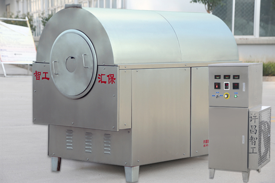 许昌不朽情缘MG-中国官方网站大型电磁炒货机实拍